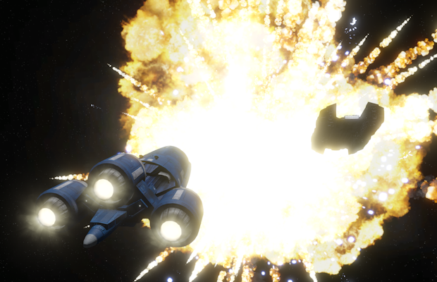 Capital ship engagement